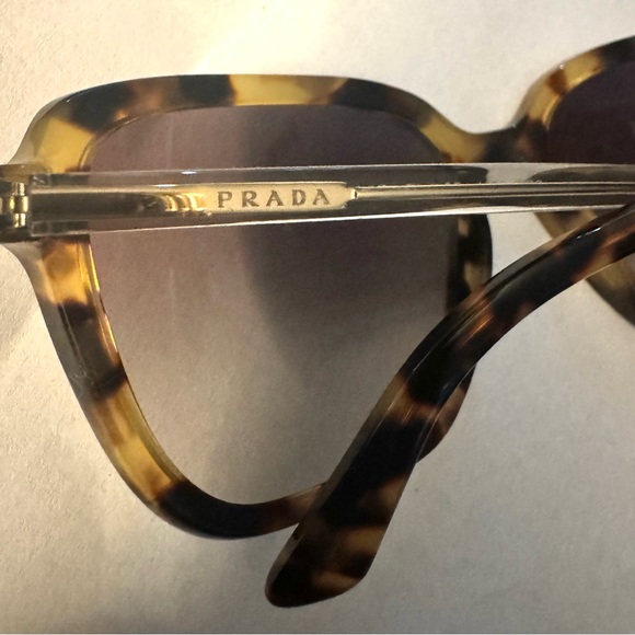 Tortoise Shell Prada Sunglasses - Picture 8 of 11
